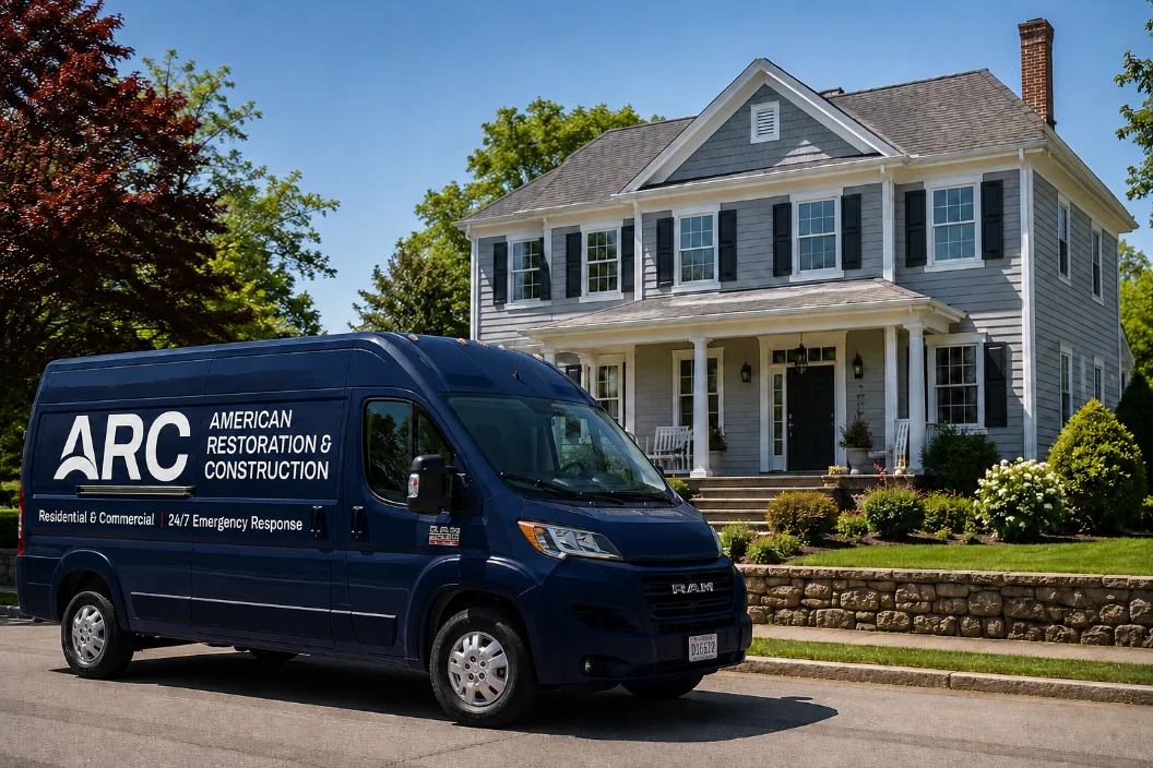 ARC crew on a restoration job site